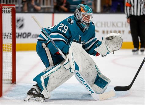 San Jose Sharks place Mackenzie Blackwood on IR, recall Magnus Chrona