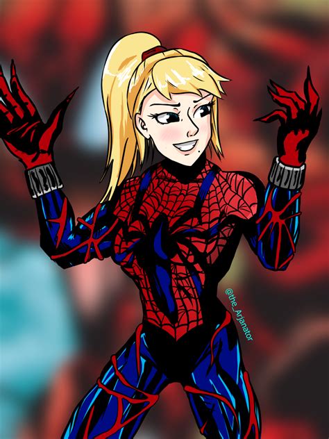 Samus Spider-Carnage by arjanator on Newgrounds