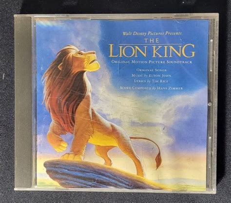 THE LION KING Soundtrack CD 1994 Walt Disney