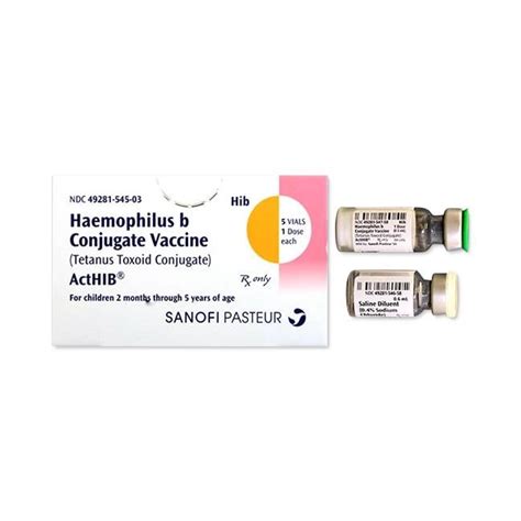 ActHIB® Haemophilus Influenzae Type b Vaccine - Merit Pharmaceutical