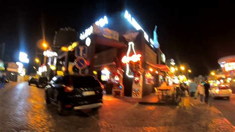 The Strip nightlife in Albufeira Portugal - YouTube