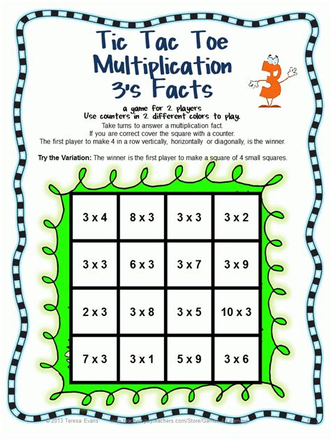 Multiplication Games