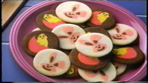 Pillsbury Easter Cookies Peter Cottontail Chocolate Chicks Doughboy TV Commercial - YouTube