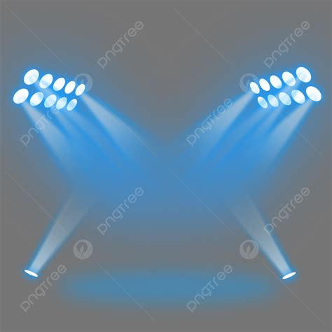 Stage Lights Blue Lights, Stage Lighting, Blue, Light PNG Transparent ...