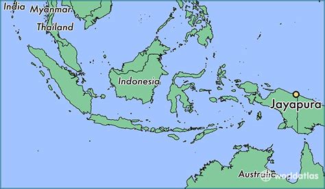 Where is Jayapura, Indonesia? / Jayapura, Papua Map - WorldAtlas.com