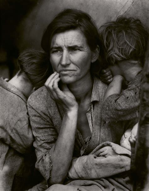 Dorothea Lange, Migrant Mother, Nipomo, California, 1936 | Edwynn Houk ...