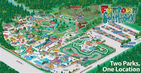 Funtown Splashtown USA Map and Brochure (2022 - 2023) | ThemeParkBrochures.net