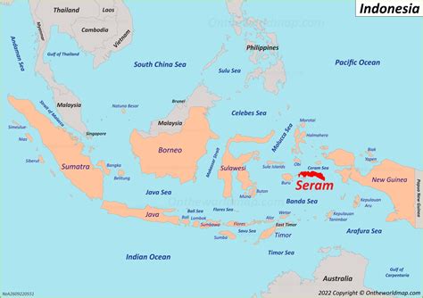 Seram Island Map | Indonesia | Discover Seram Island with Detailed Maps