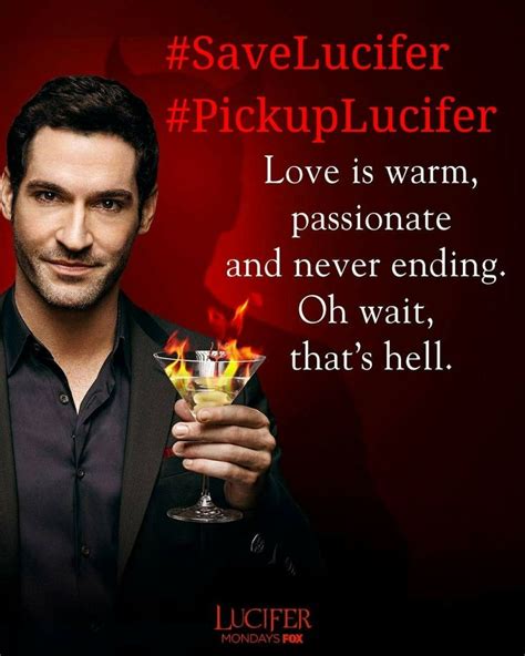 #SaveLucifer #PickupLucifer | Lucifer quote, Husband quotes funny, Lucifer