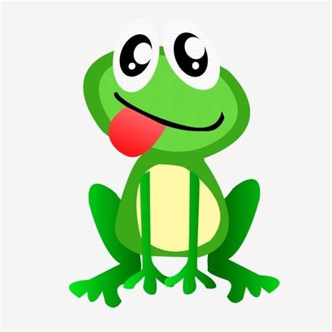 Gambar Katak Hijau Kartun Percuma, Katak Clipart, Katak Yang Dilukis ...