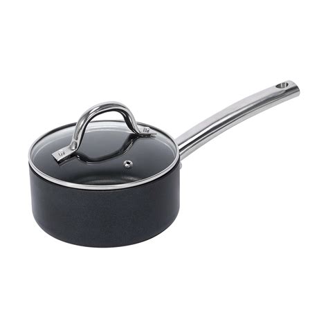 16cm Hard Anodised Non-Stick Saucepan - Kmart NZ