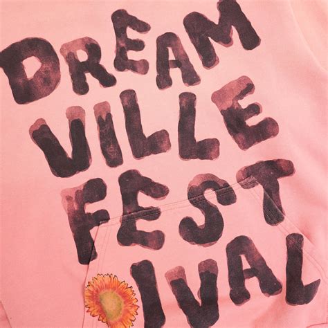 DV Fest Hoodie - Washed Flower Pink – Dreamville Festival