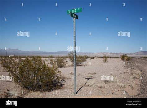 Ludlow Ghost Town, California Stock Photo - Alamy