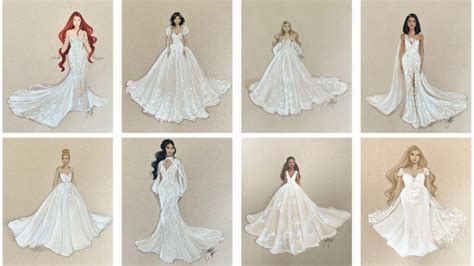 2023 Disney Fairy Tale Weddings Collection of Wedding Dresses to be ...