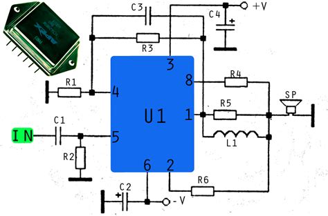 1000W ICs audio amplifier with PA03 - Electronic Circuit