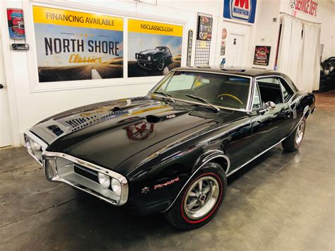 Used 1967 Pontiac Firebird -FRAME OFF-400/400 SLICK BLACK ON BLACK MUSCLE CAR-SEE VIDEO For Sale ...