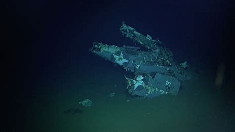 WWII aircraft carrier discovered intact on the ocean floor, and the spooky images are amazing ...