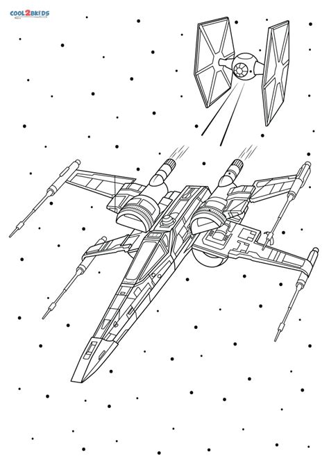 Free Printable Star Wars Ships Coloring Pages For Kids