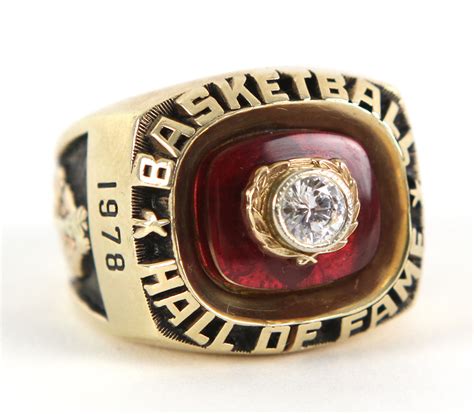 Lot Detail - 1978 Ray Meyer DePaul Blue Demons NBA Hall of Fame Ring ...