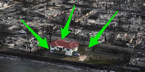 Photo: Why a Wooden House in Lahaina Was Spared in Maui Wildfires