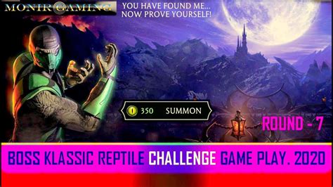 MORTAL KOMBAT MOBILE FREE DIAMOND BOSS KLASSIC REPTILE CHALLENGE GAME ...