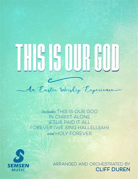 This Is Our God: An Easter Worship Experience | Semsen Music