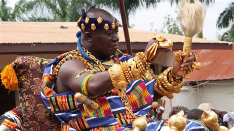 About Asantehene, the visiting Ghana king who sits on gold - Matooke Republic