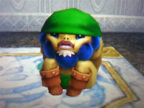 Let's admire Link-goron face when he's in ball form. (In Majora's Mask ...