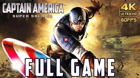 Captain America: Super Soldier FULL GAME Walkthrough (4K 60ᶠᵖˢ) No Commentary Gameplay [Xenia ...