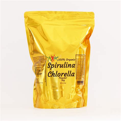 Certified Organic Spirulina and Chlorella Powder - Health Within