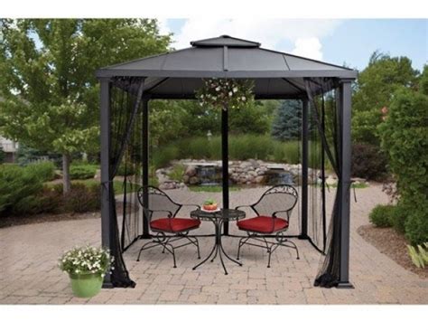 8x8 Gazebo With Netting - Pergola Gazebo Ideas