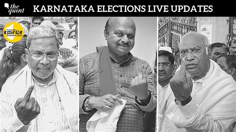 Karnataka Election Live Updates: 65.69% Voters Turn Up at the Polls Till 5PM