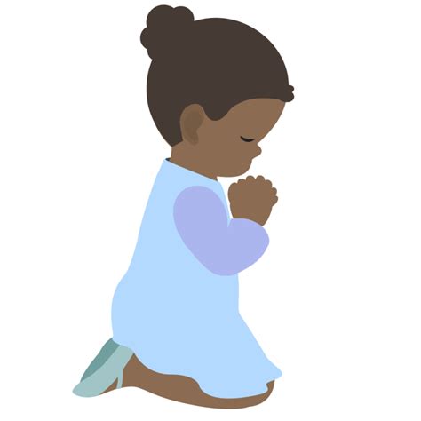 Best Children Praying Clipart #23713 - Clipartion.com