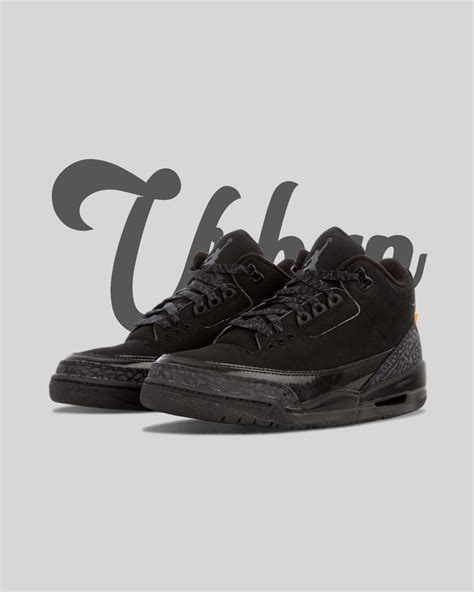 Air Jordan 3 Retro Black Cat – Urban Collection