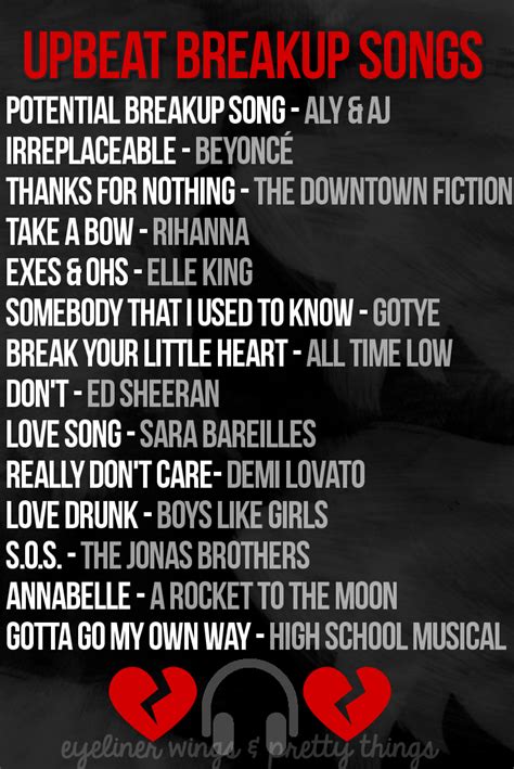 The ULTIMATE Upbeat Breakup Songs Playlist - ew & pt