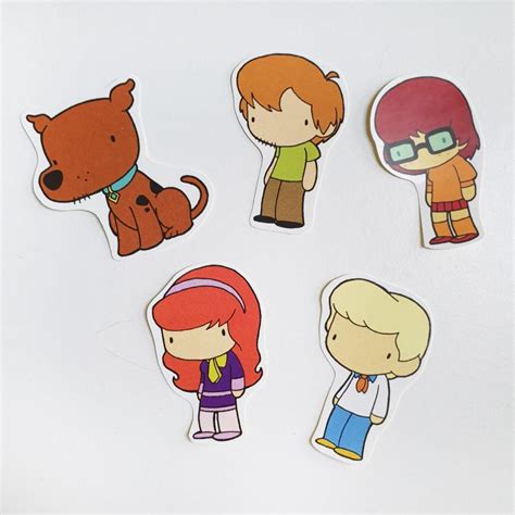 Scooby Doo Stickers, Hobbies & Toys, Stationery & Craft, Craft Supplies ...