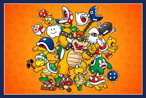 File:PN Bowser and Minions Jigsaw Puzzle.png - Super Mario Wiki, the ...