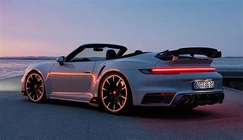 Porsche 911 Turbo S Cabriolet Tampil Lebih Sporti Hasil Modifikasi ...