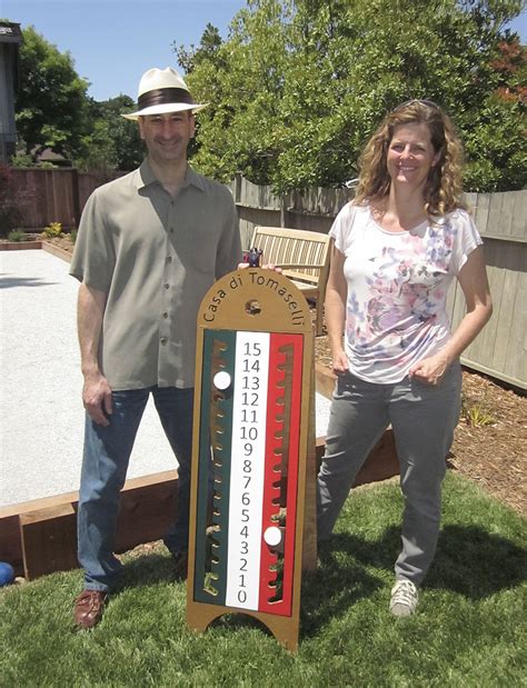 Bocce ball scoreboard – AAB Design