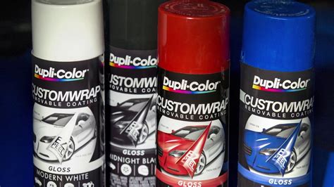 Dupli-Color® How To: Custom Wrap Gloss Removable Coating - YouTube