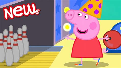 Peppa Pig Tales 🎳 The Bowling Birthday Party 🎈 Peppa Pig Episodes - YouTube