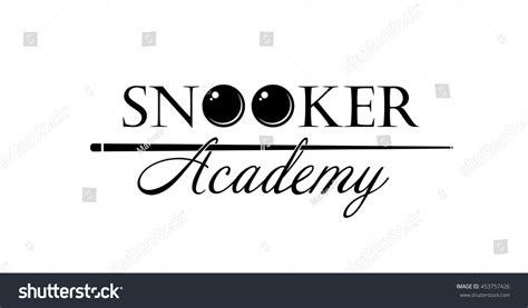 Snooker Academy Billiards Logo Vector Illustration Stock Vector ...