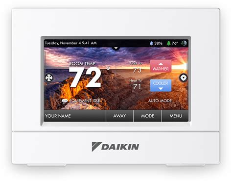 Daikin Digital Touchscreen Thermostat | Daikin AC