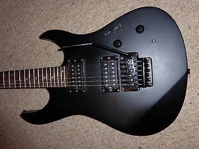 Yamaha RGX 420S guitar floyd rose electric guitar black metal rock | #532364931