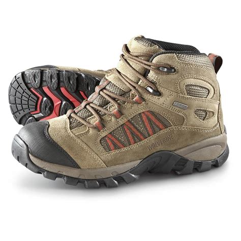 Men's Wolverine Blackledge Hiking Boots, Brindle - 610426, Hiking Boots ...