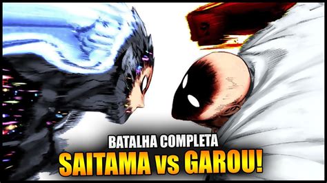 SAITAMA vs GAROU CÓSMICO! Batalha Completa em Português / One Punch Man - Atomic Papers - Vídeos ...