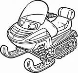 Snowmobile Coloring Pages  100% Free Printable & Fun sketch template