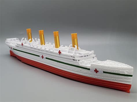 12" HMHS Britannic Model 2019 Design by TheRoller3d | TheRoller3D