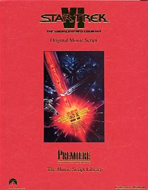 Star Trek: Movie Script Library Book Guide