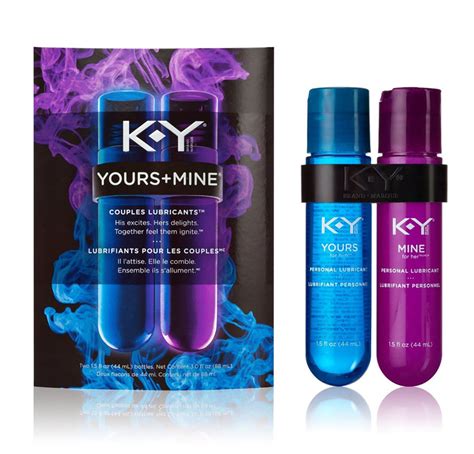 K Y Yours Mine Couples Lubricant Lubrificante Para Casais